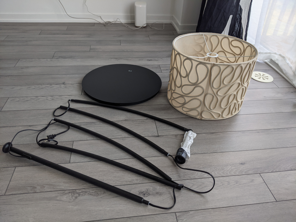 Ikea Floor Lamp (the floor lamp base part is Brand New) - photo 2