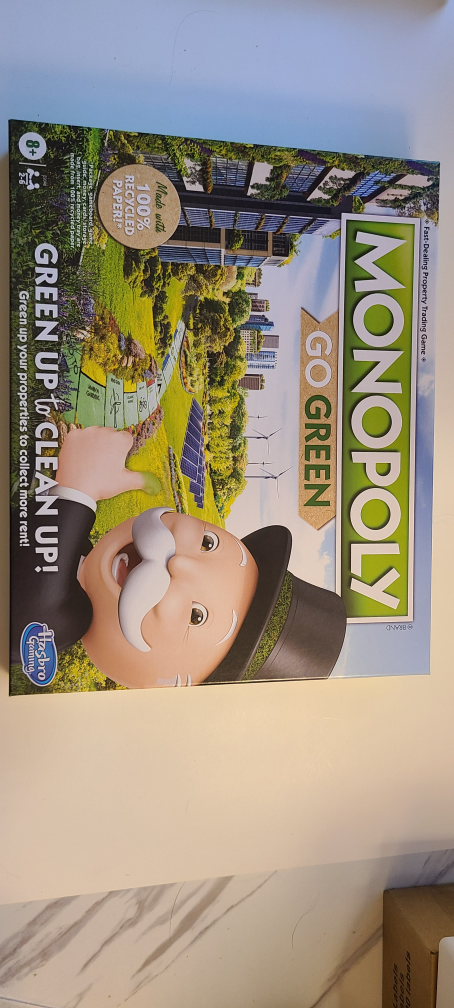 Monopoly Go Green Board Game