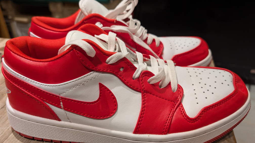 Nike Air Jordan 1 Low Red/White Shoes