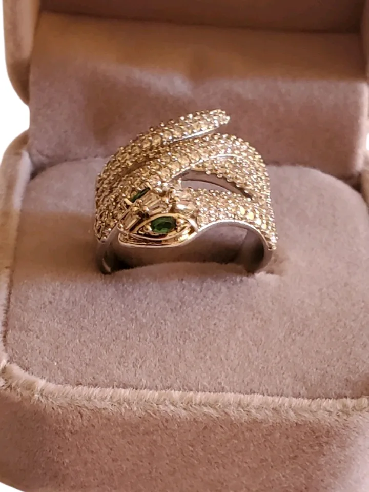 Secret serpent set Bangle and ring image indicator(6)