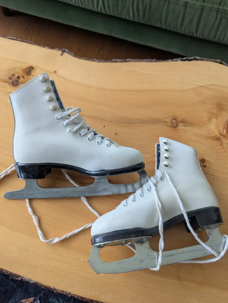White Ice Skates thumbnail
