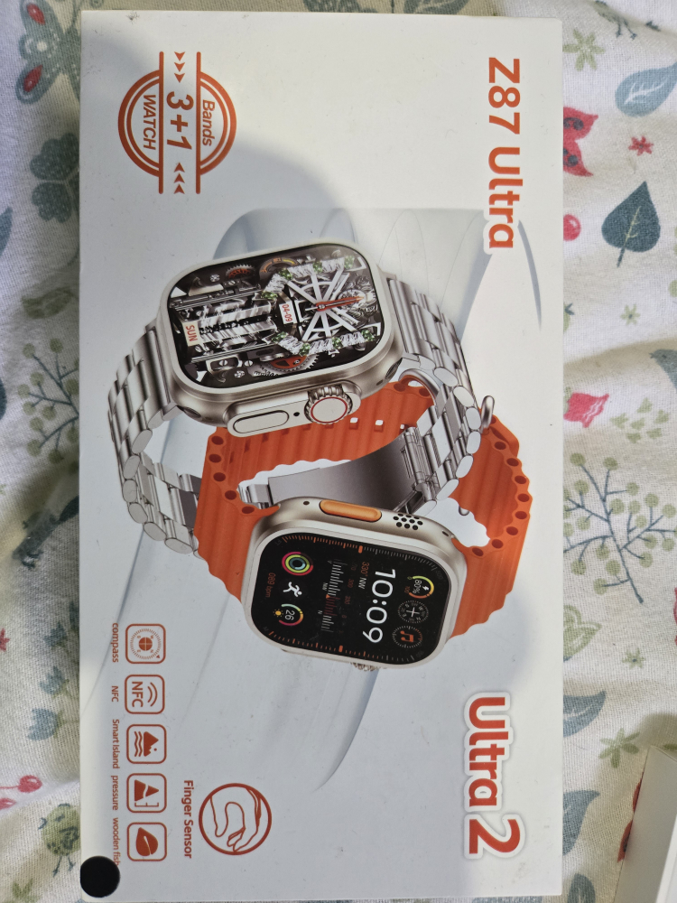 Z87 Ultra 2 Smart Watch with 3 Bands - New!