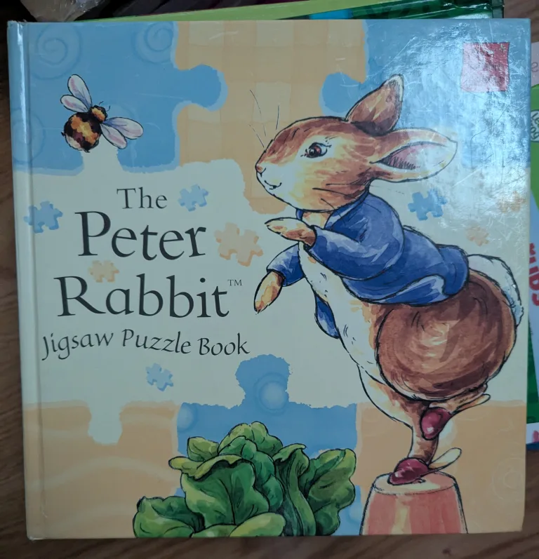 The Peter Rabbit Jigsaw Puzzle Book thumbnail