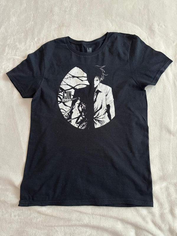 Ajin Anime Black T-Shirt