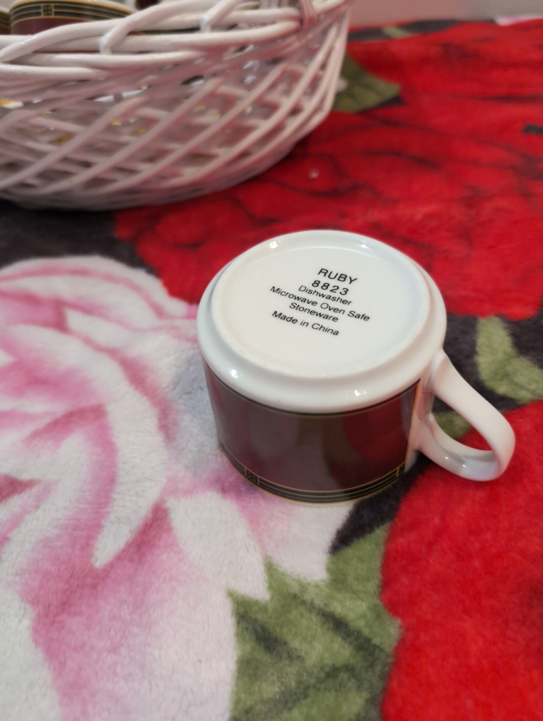 Ruby 8.01.3 Tea Cup and Saucer Set - photo 5