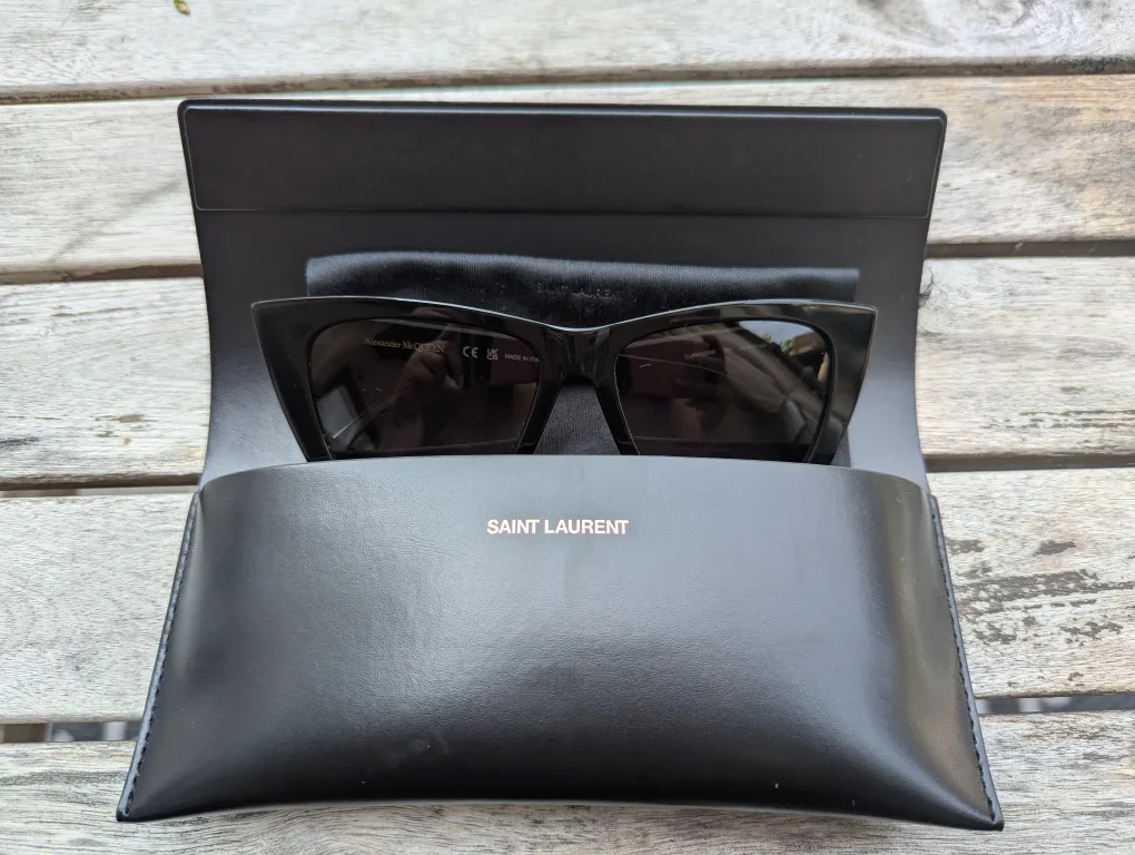 Alexander McQueen Black Sunglasses thumbnail