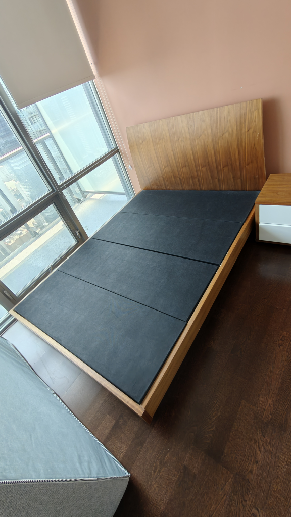 Wood Platform Queen Bed Frame