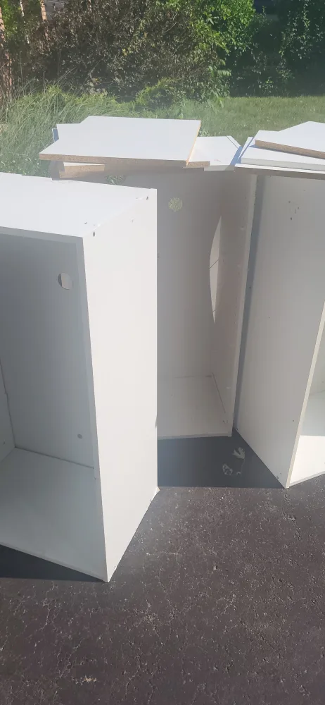 White Cabinet Shelves thumbnail