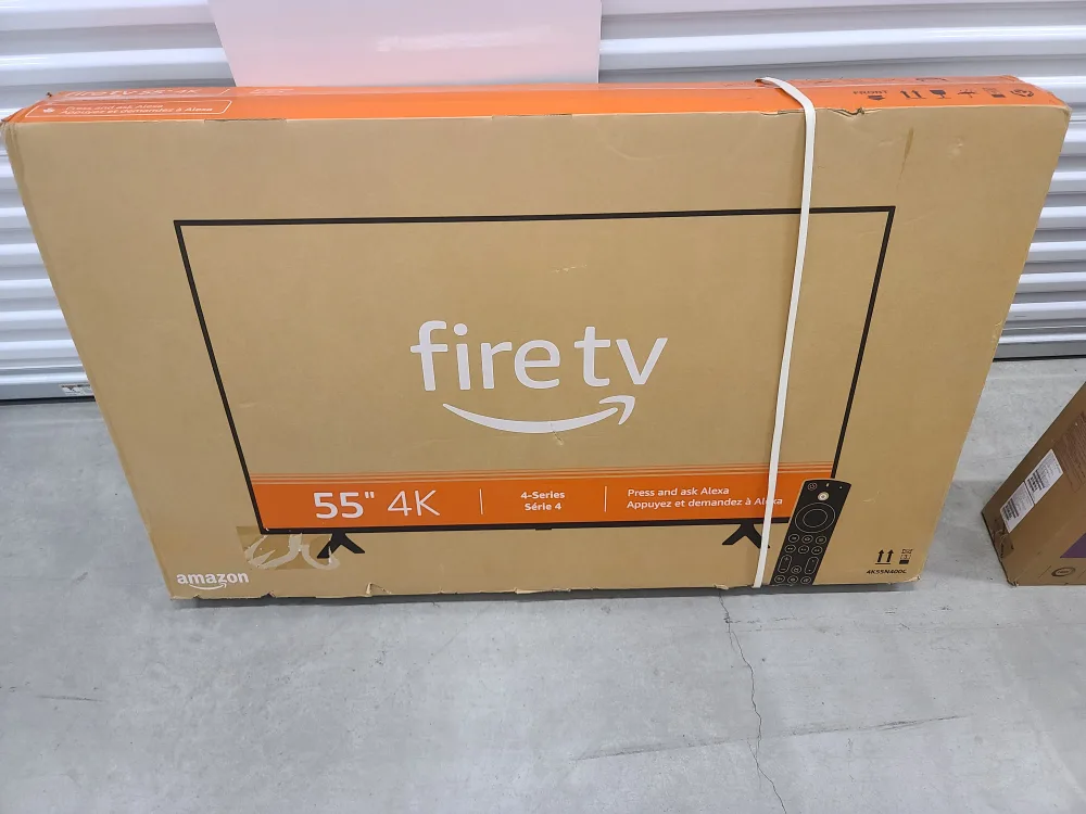 New Amazon Fire TV 55" 4K - 4-Series thumbnail