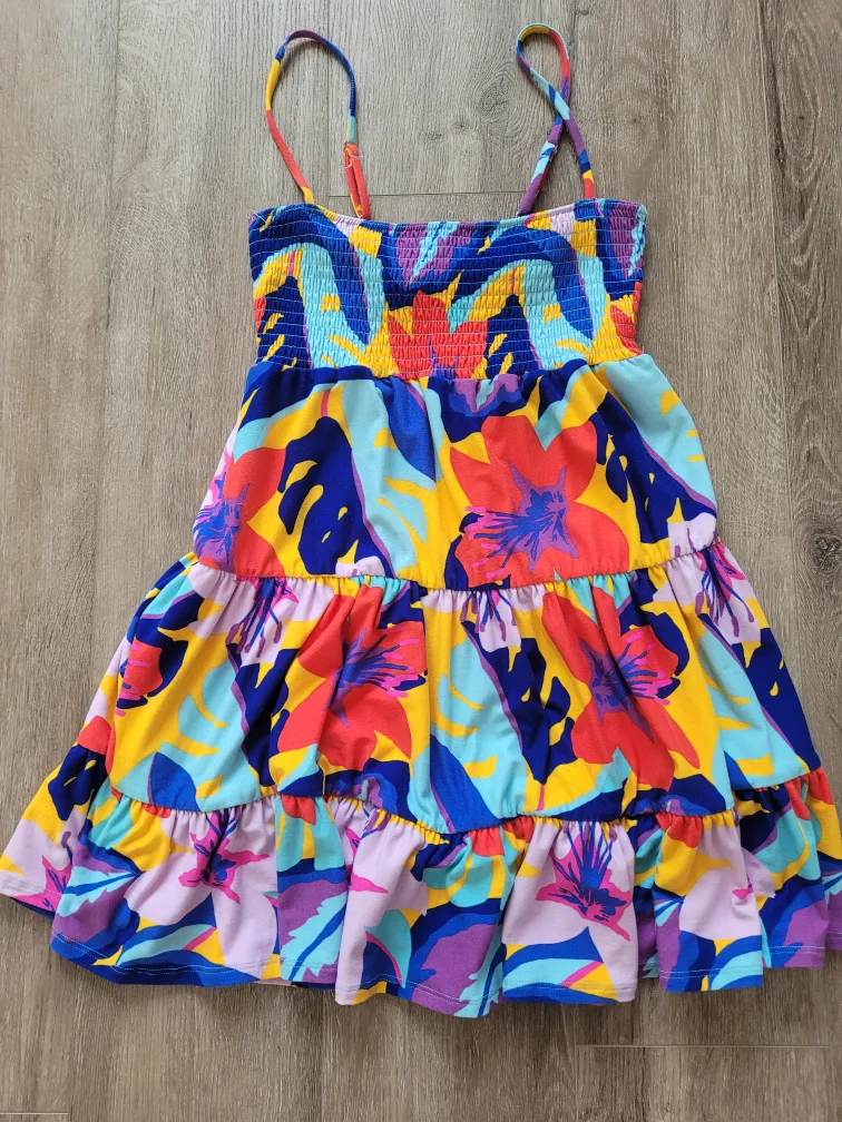 Colorful Floral Sundress thumbnail