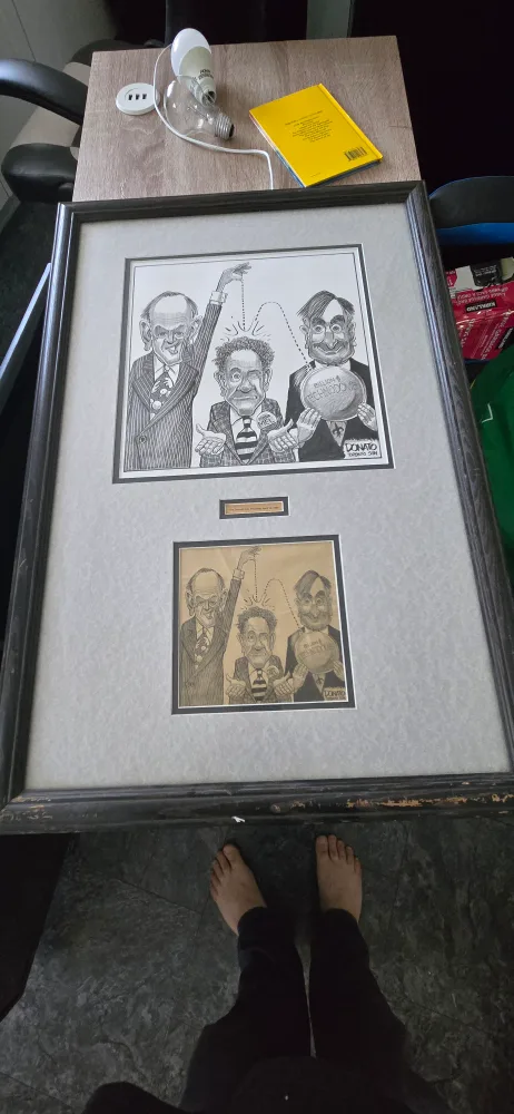 Framed Donato Toronto Sun Cartoon thumbnail