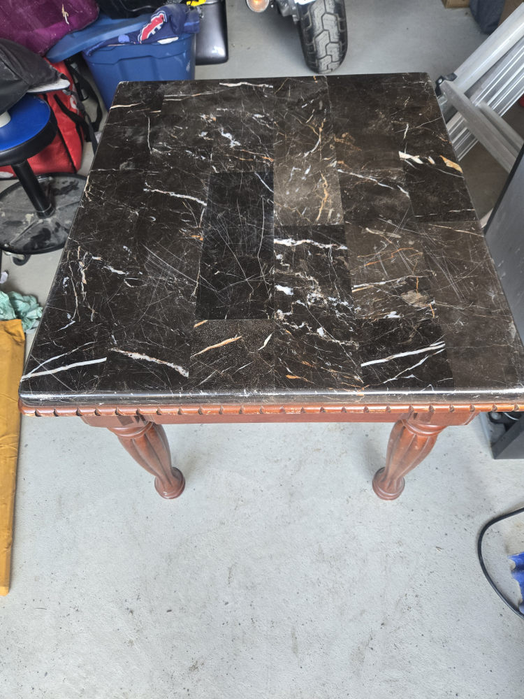 Marble Top Coffee Table