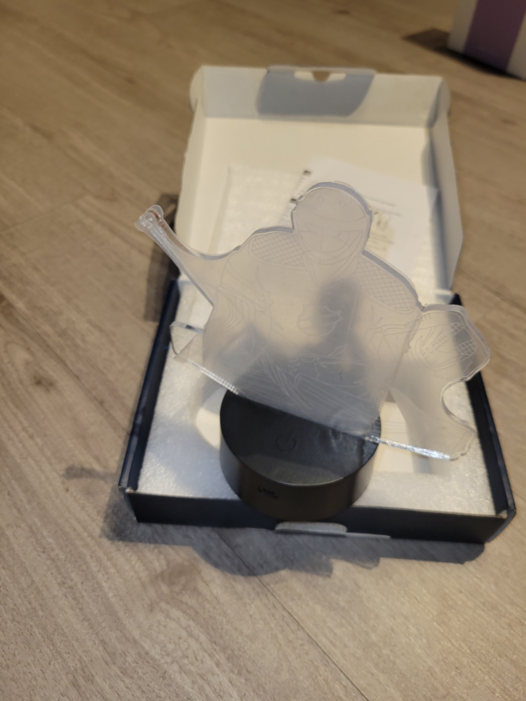 3D Illusion Lamp with Remote - Hockey - photo 3