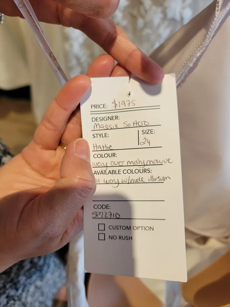 Maggie Sottero Hattie Wedding Dress - Size 24 image indicator(3)