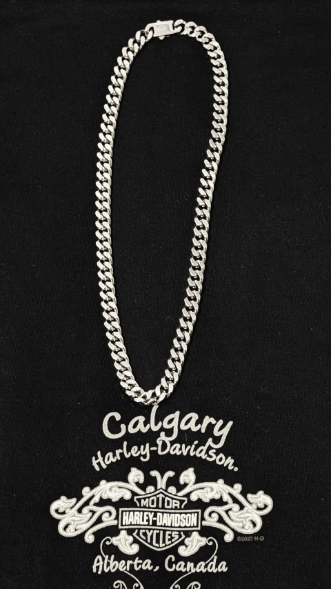 Harley-Davidson Zip-Up Hoodie + Cuban Link Chain - photo 3