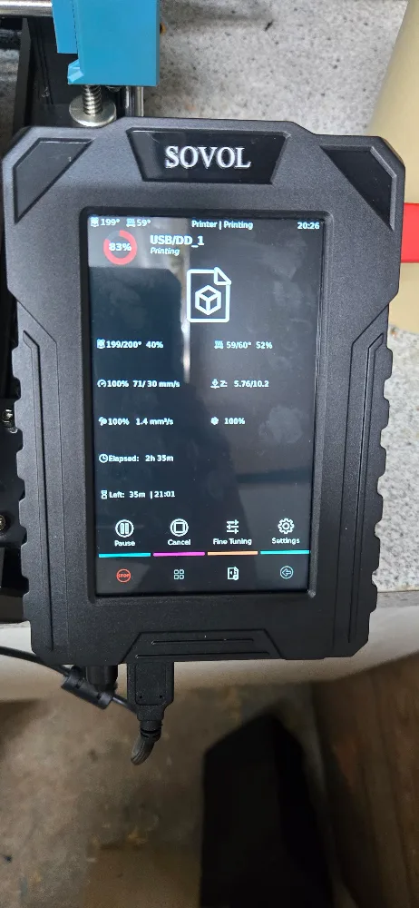 Sovol SV06 3D Printer with Klipper Screen image indicator(3)