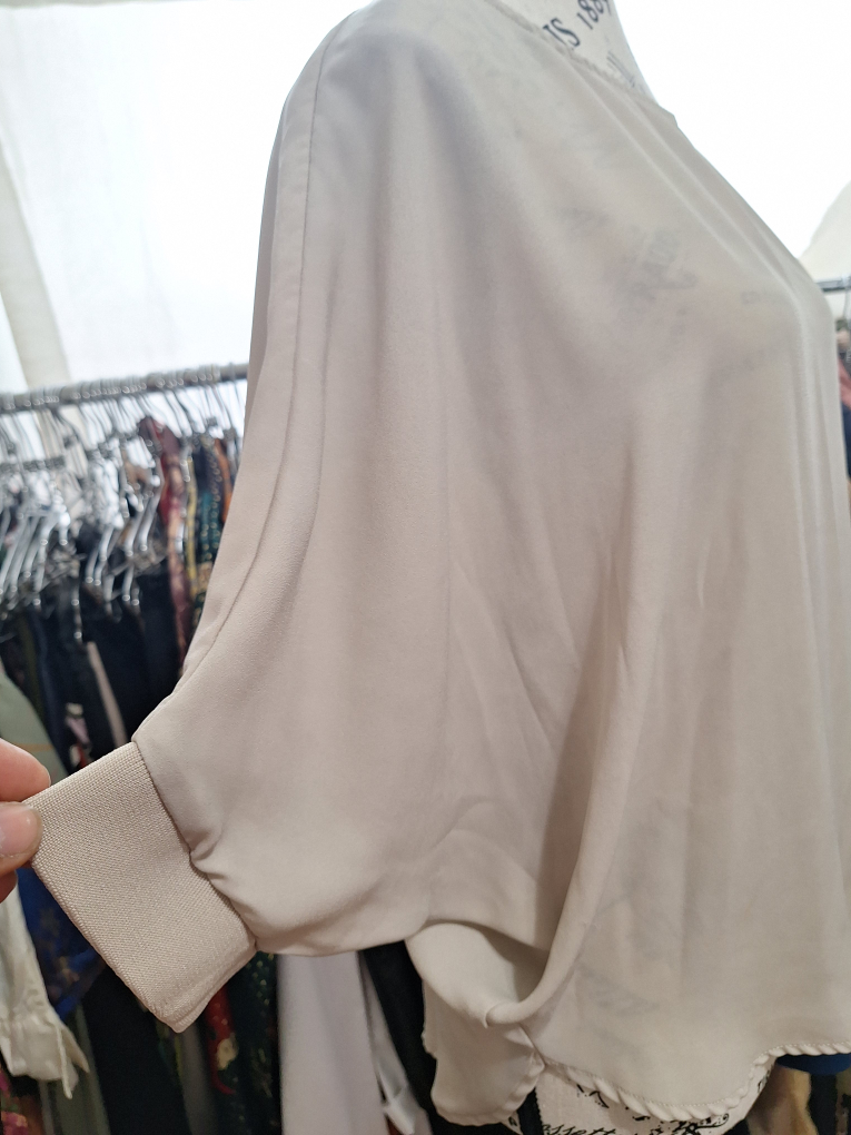 Beige Blouse - Casual Top - photo 2