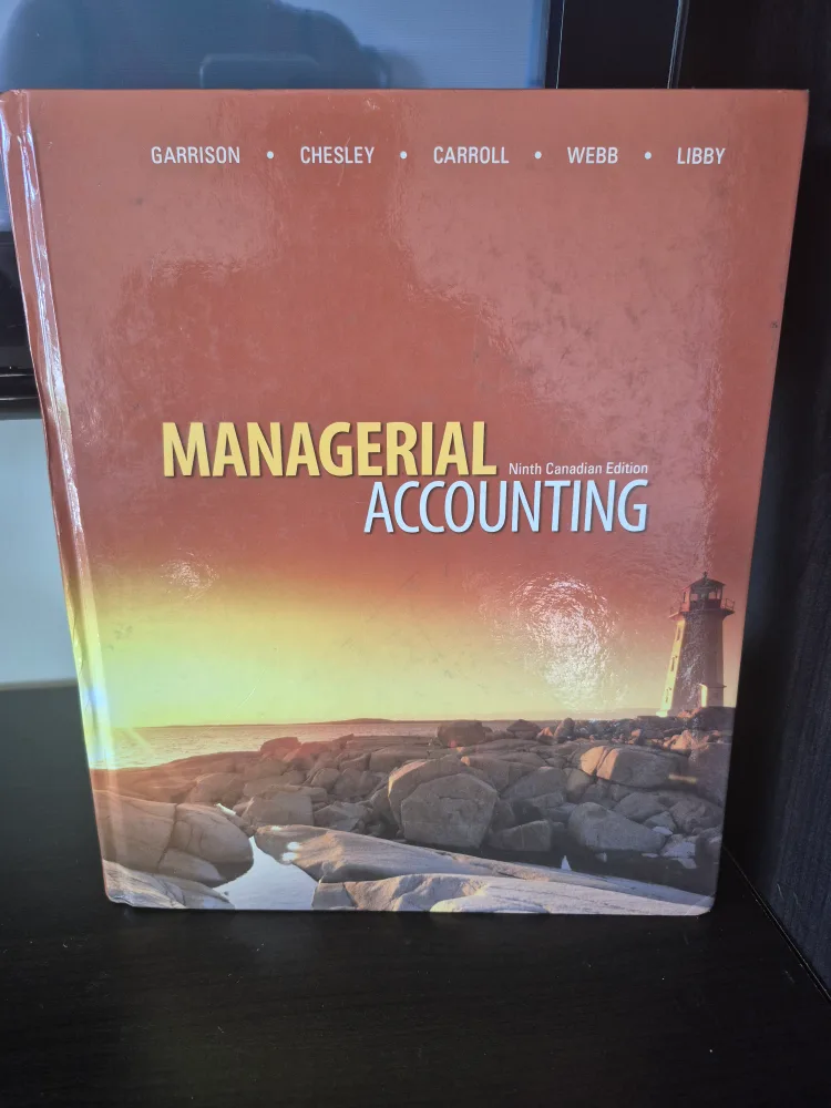 Managerial Accounting, Ninth Canadian Edition thumbnail