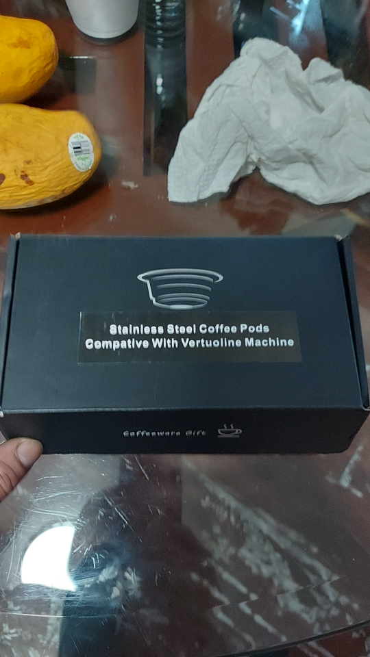 Nespresso VertuoLine Machine + Stainless Steel Coffee Pods - photo 5