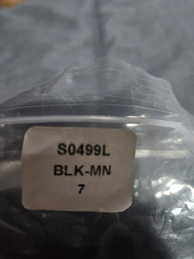 Black Leather Dance Shoes Size 7 - photo 4