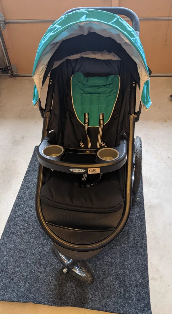Graco FastAction Fold Jogger Click Connect Travel System thumbnail