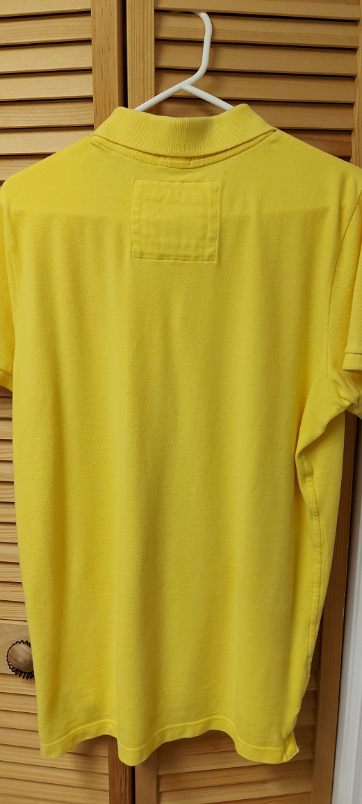 Abercrombie Yellow Polo Shirt - Size L - photo 2
