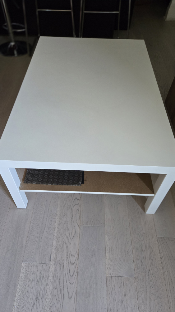 Ikea White Coffee Table - photo 3
