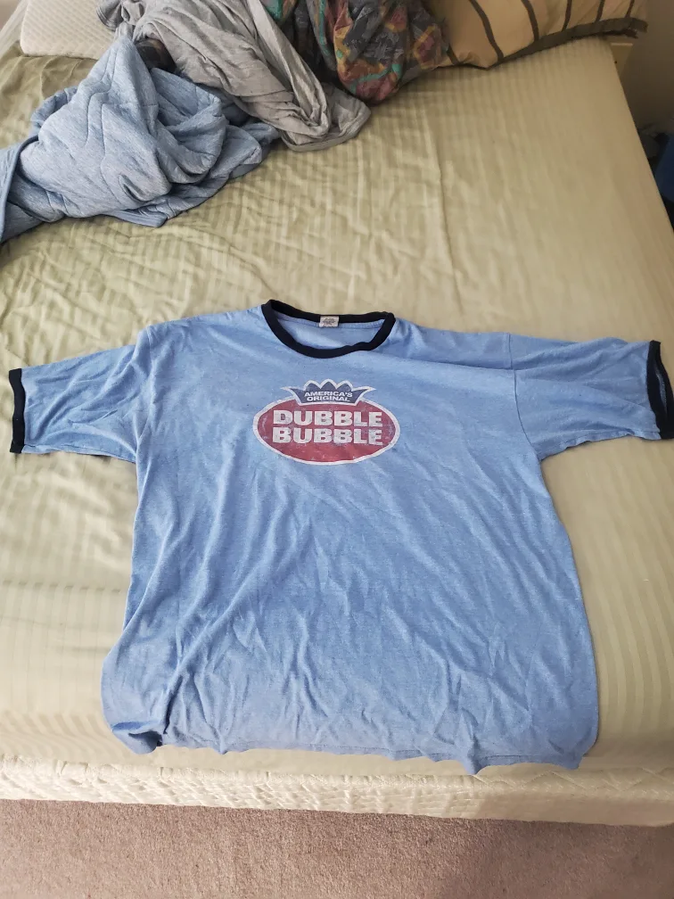 Dubble Bubble Ringer T-Shirt - Size XL thumbnail