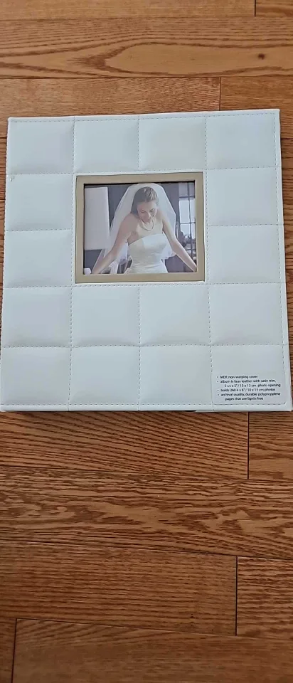 White Faux Leather Photo Album thumbnail