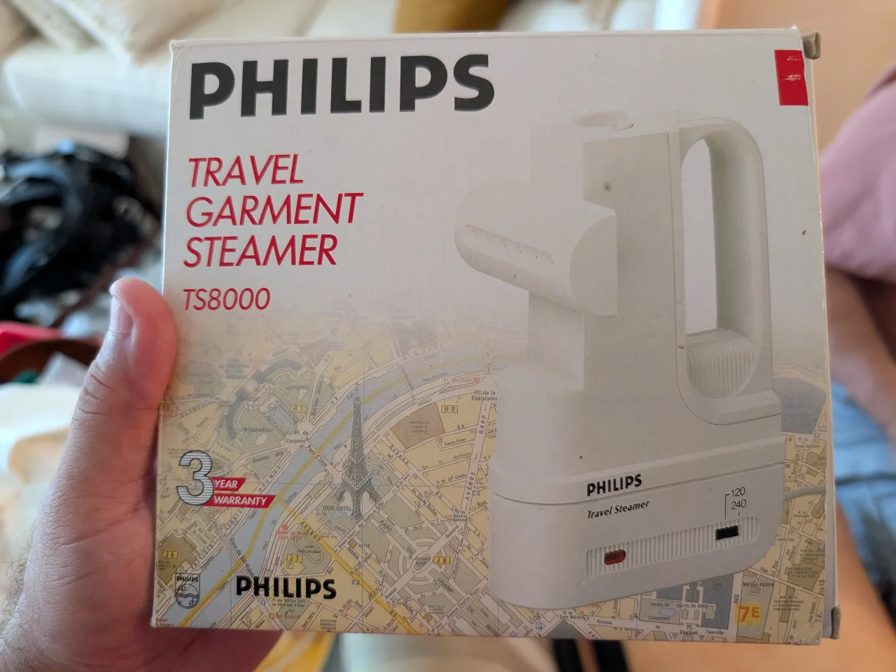 Philips Travel Garment Steamer TS8000 thumbnail