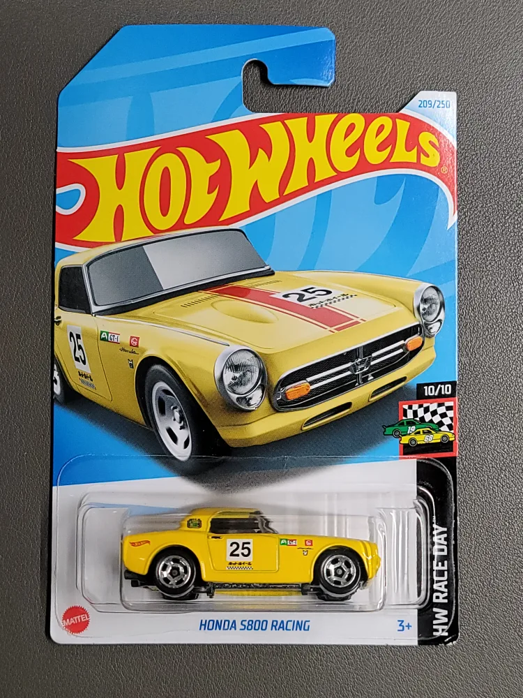 Hot Wheels Honda S800 Racing Diecast Car thumbnail
