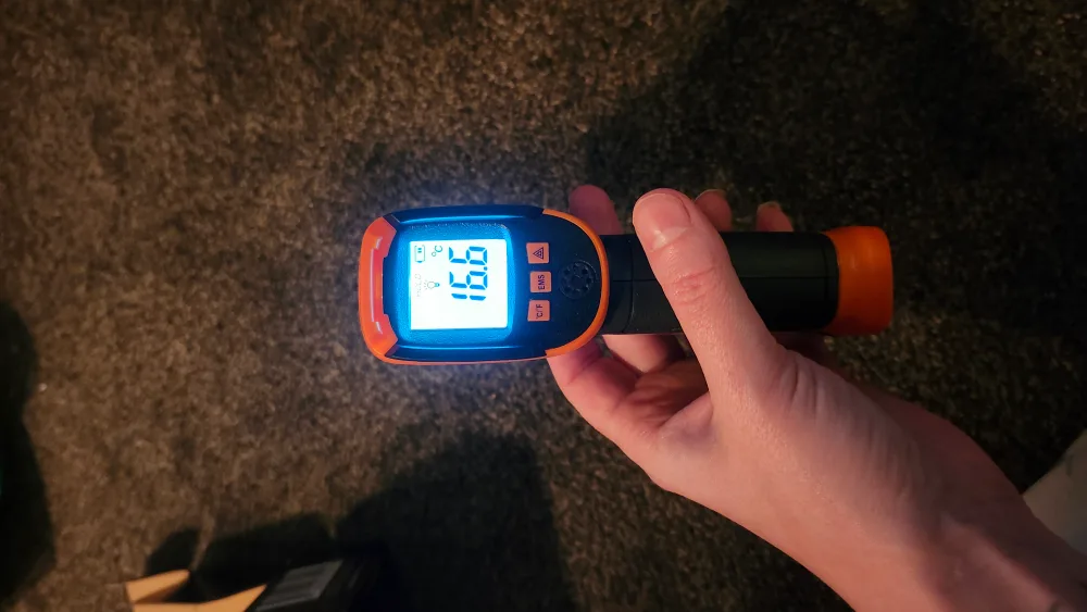 Kizen LaserPro LP300 Infrared Thermometer image indicator(2)