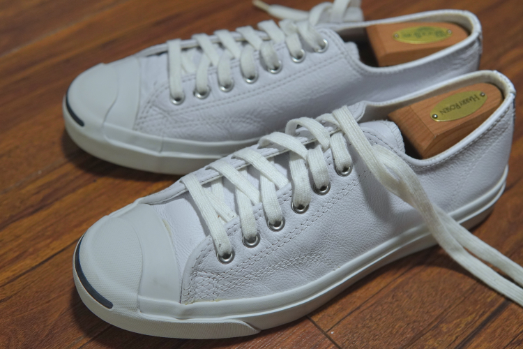 Converse Jack Purcell Sneakers - White Leather