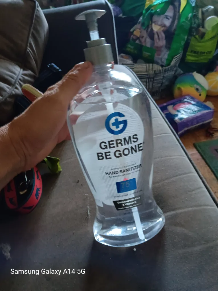 Germs Be Gone Hand Sanitizer  #freecycle thumbnail