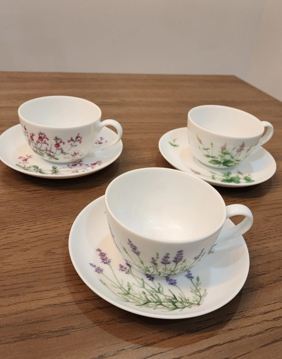 Floral Tea Cup and Saucer Set