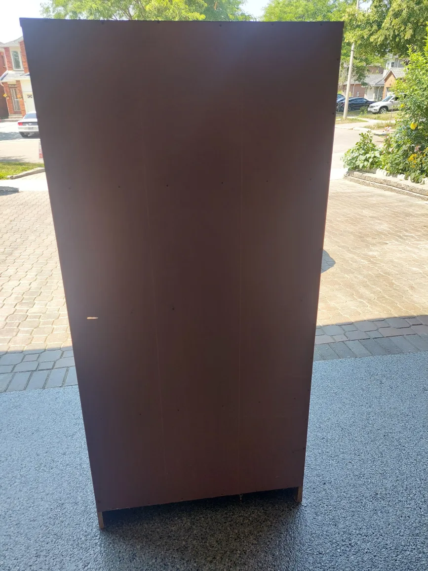 Oak Bookcase with Glass Doors image indicator(4)