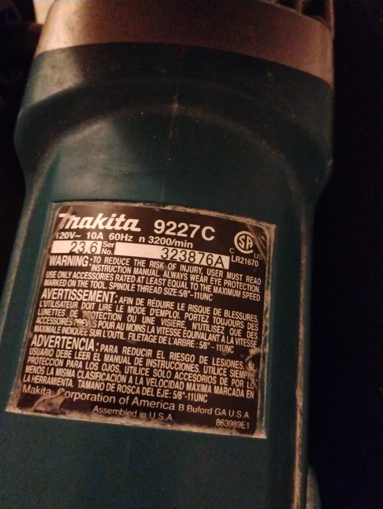 Makita 9227C Angle Polisher/Sander image indicator(2)