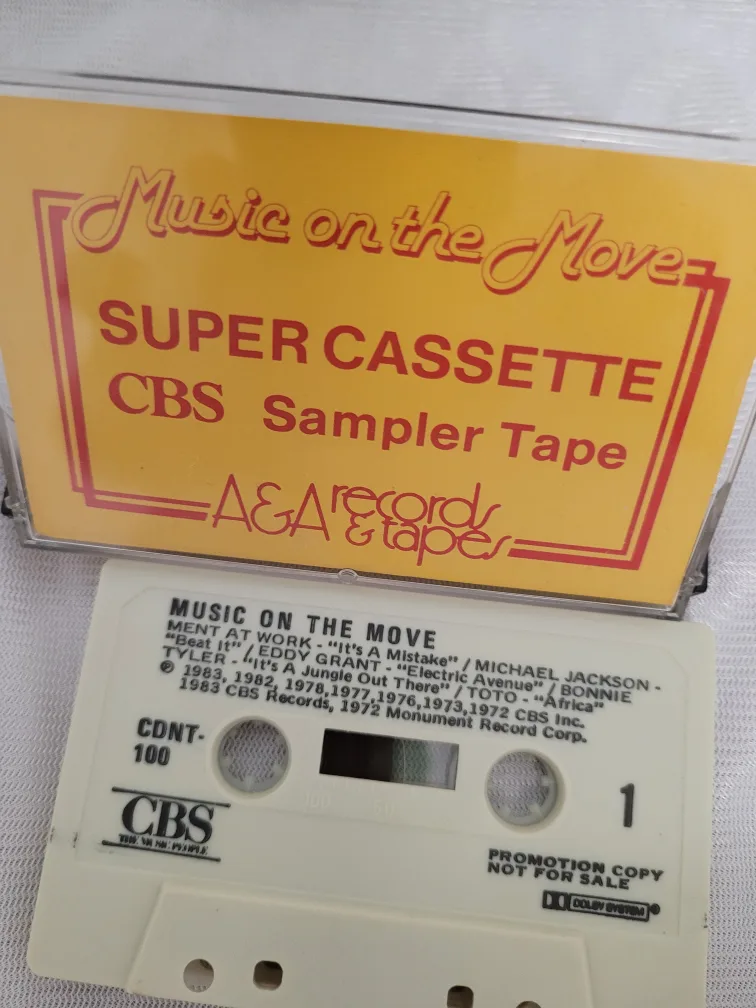 CBS Sampler Tape - Music on the Move 🇨🇦 thumbnail