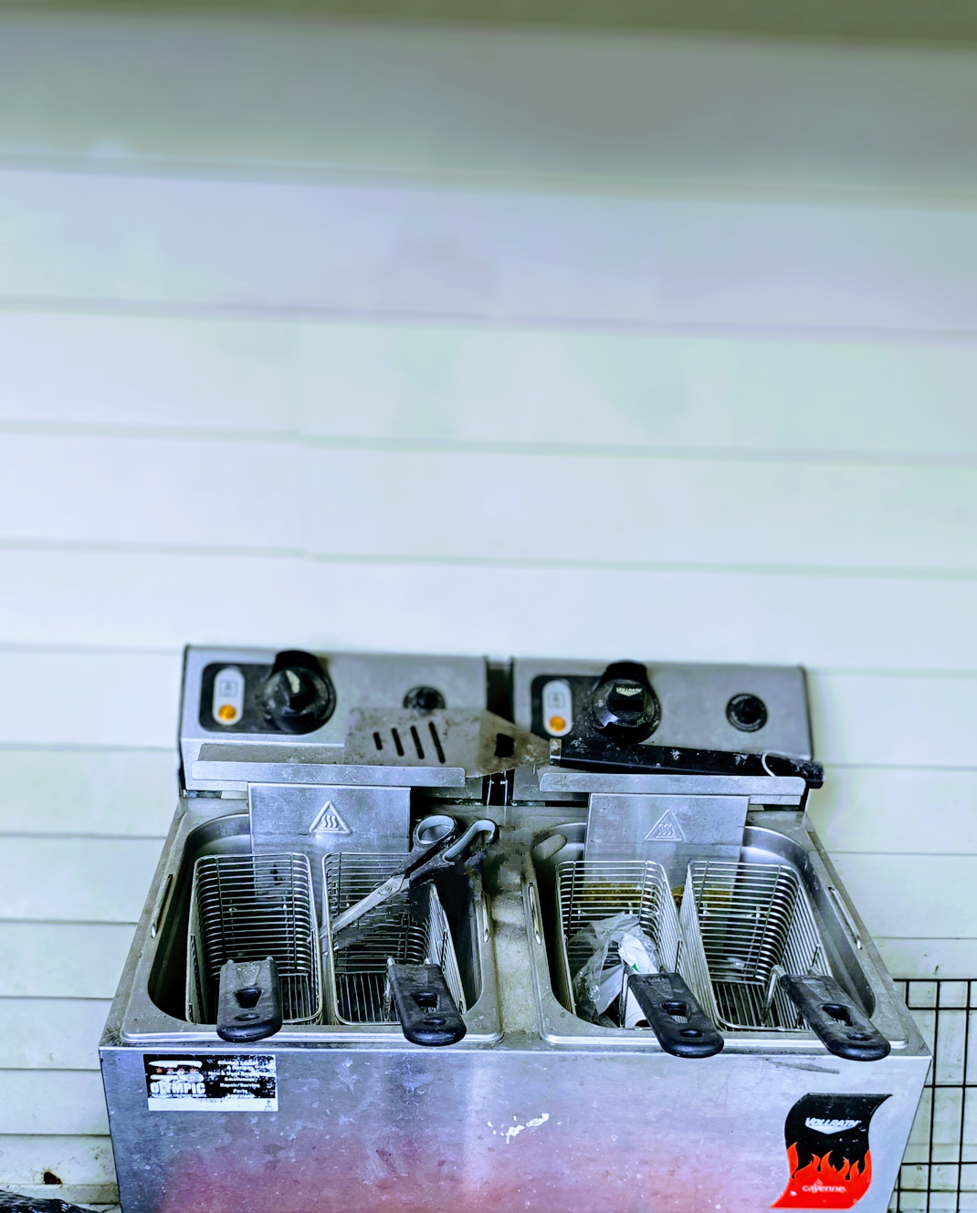 Commercial Double Deep Fryer