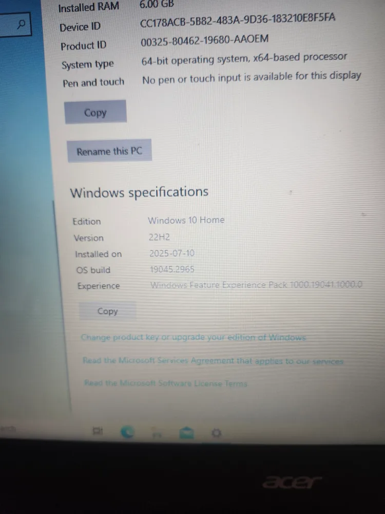 Acer Aspire ES1-572 Laptop image indicator(2)