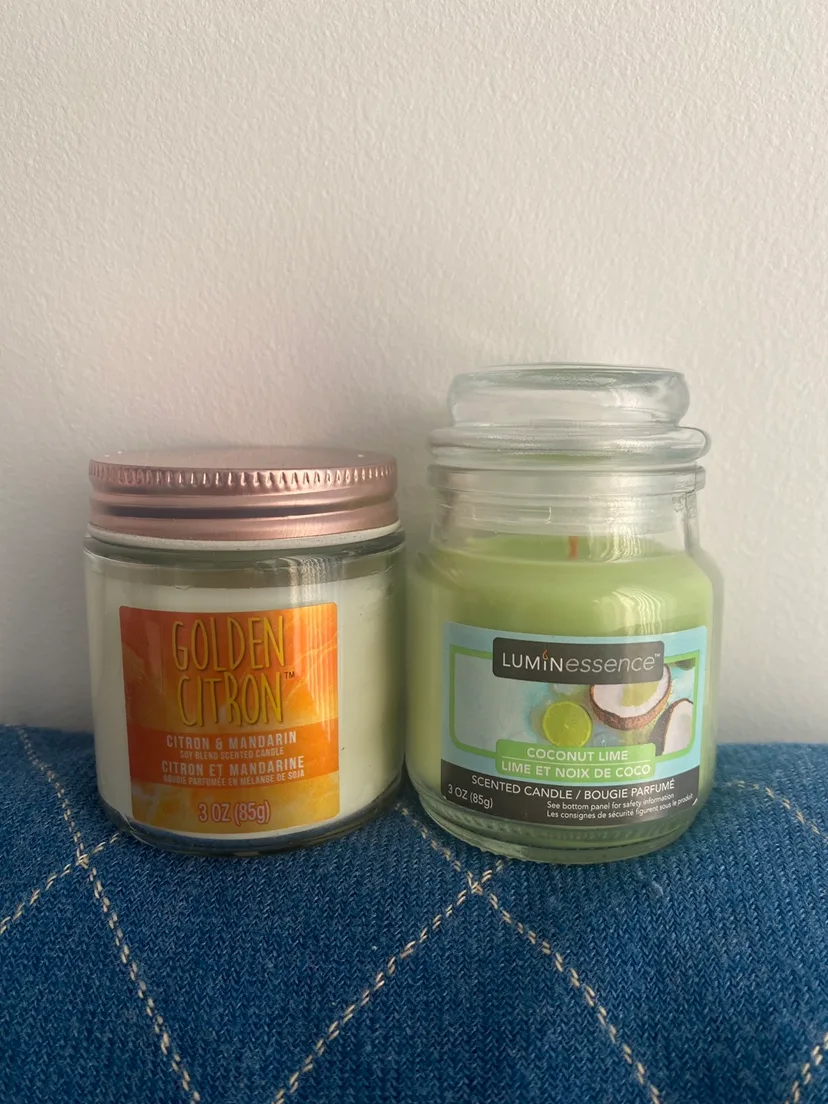 Coconut Lime & Golden Citron Candles thumbnail