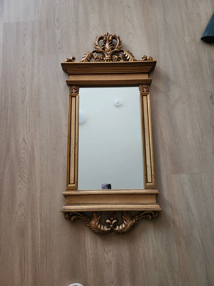 Ornate Gold Mirror thumbnail