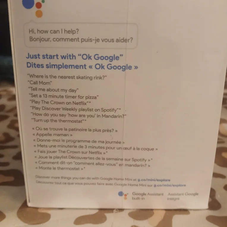 New Google Home Mini - Smart Speaker image indicator(3)