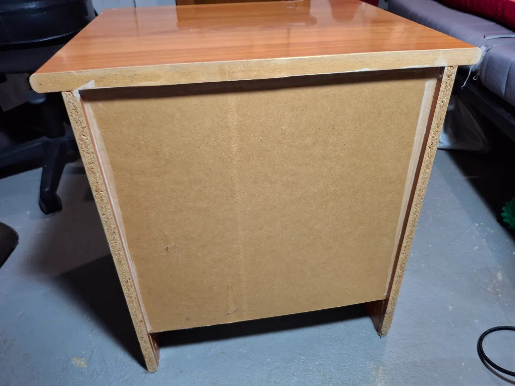 Wooden Nightstand with Drawer & Shelf 🇨🇦 image indicator(4)