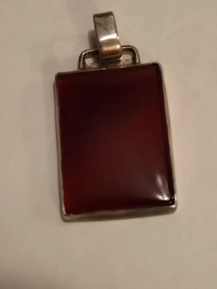 Red Stone Pendant thumbnail