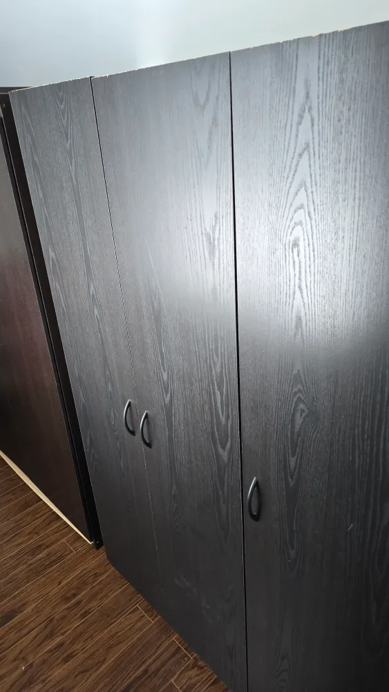 IKEA Pax Wardrobe - Black/Brown thumbnail