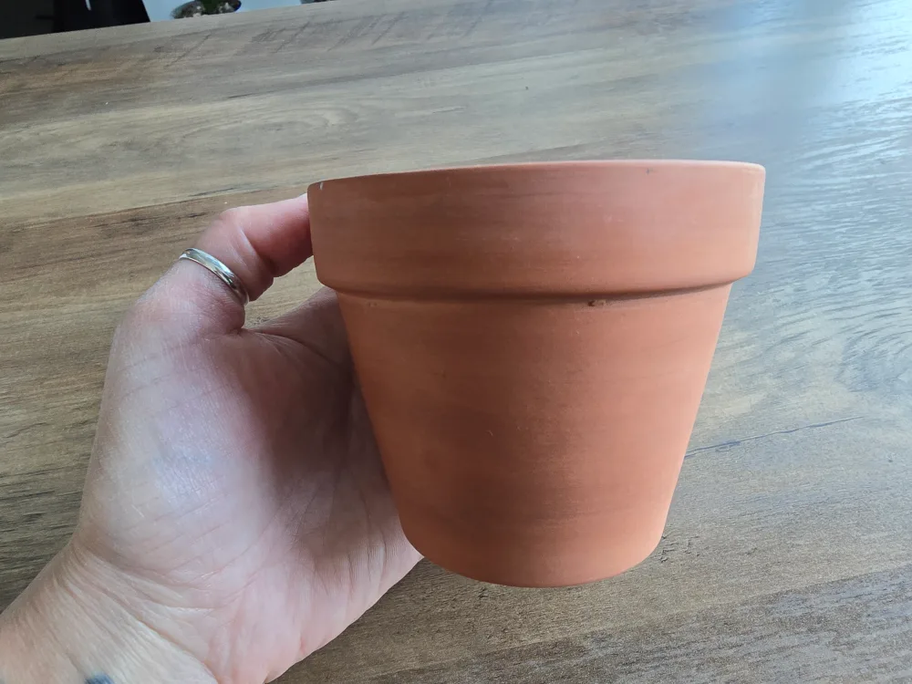IKEA Terracotta & Grey Flower Pots thumbnail