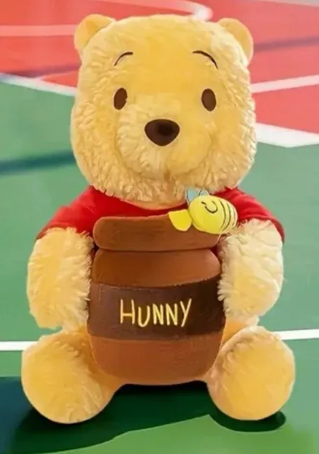 Winnie the Pooh Plush Toy with Hunny Pot thumbnail
