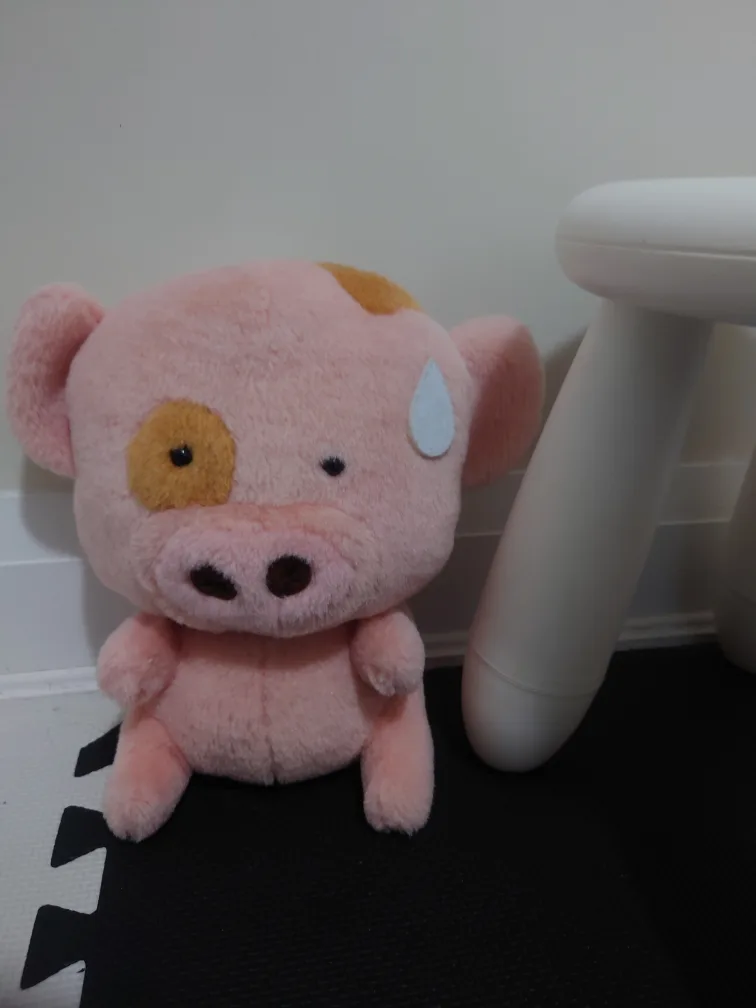 Pink Pig Plush Toy image indicator(2)