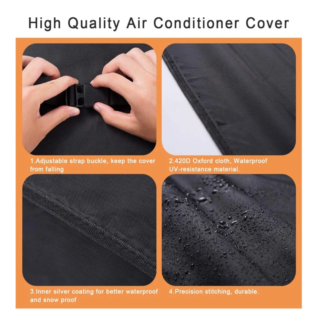 New Black AC Cover - 27.5"x22.5"x18.5" - photo 3